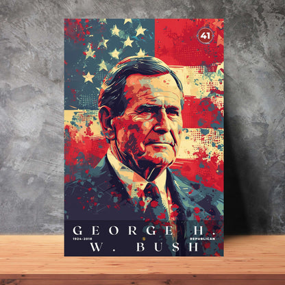 George H W Bush Poster | S05