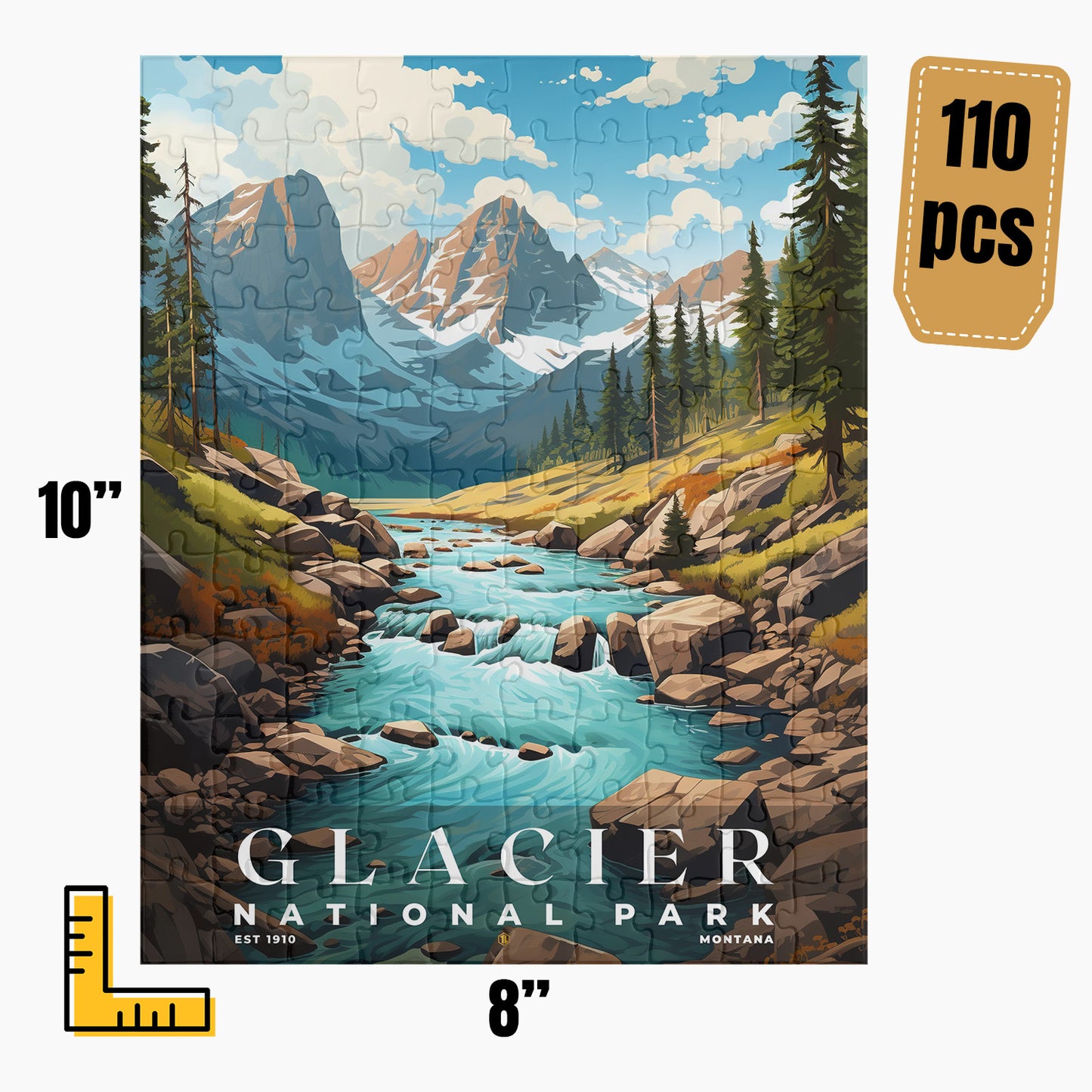 Glacier National Park Puzzle | S07