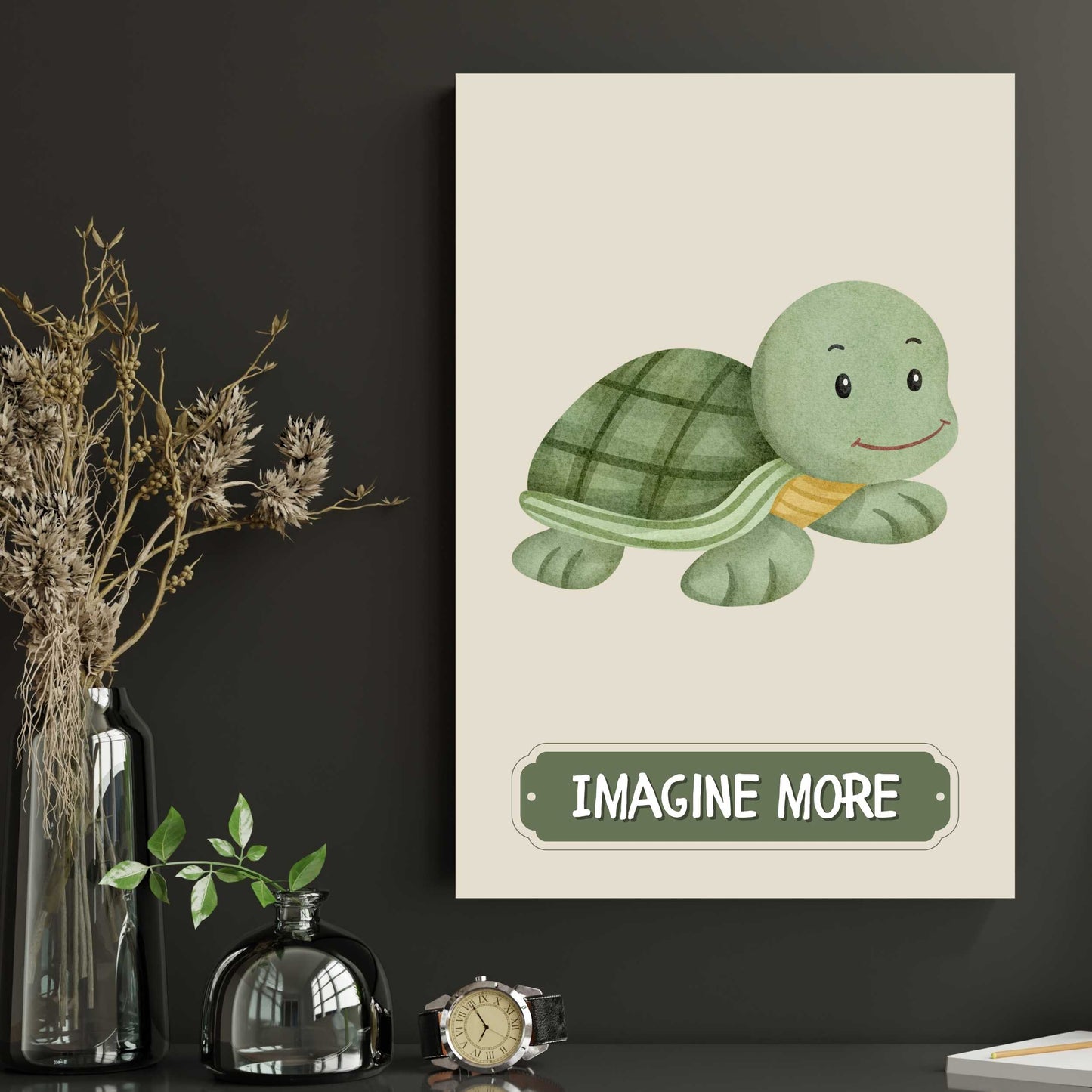 Imagine More Turtle Poster | S01