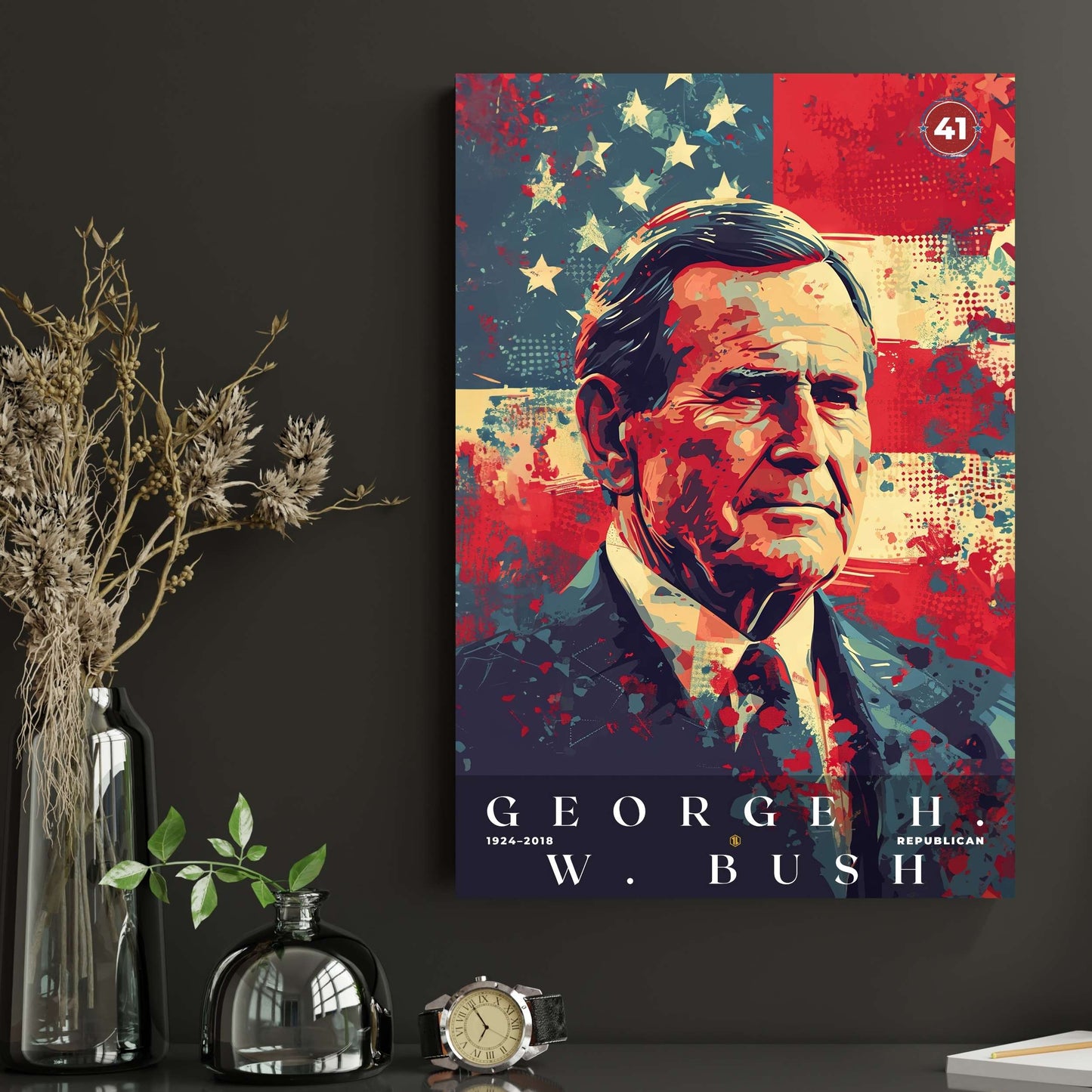 George H W Bush Poster | S05