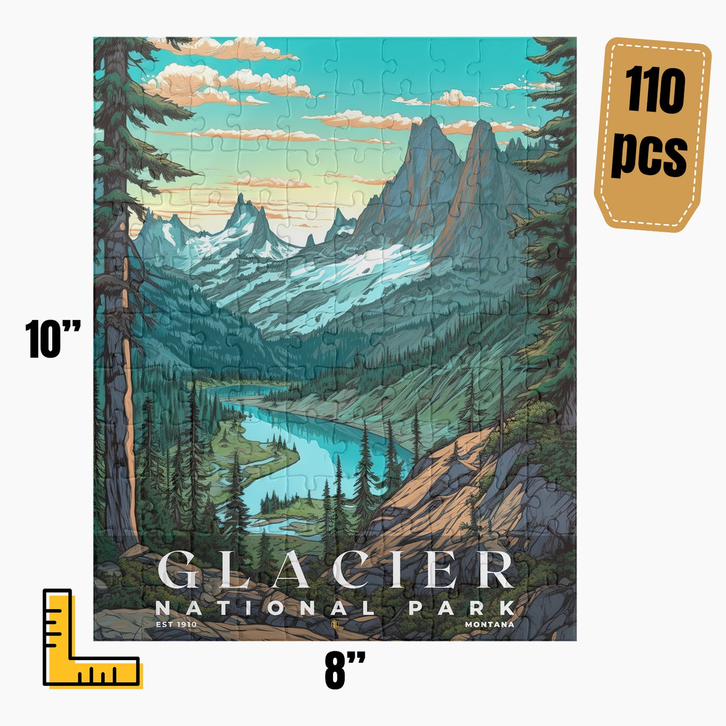 Glacier National Park Puzzle | S02