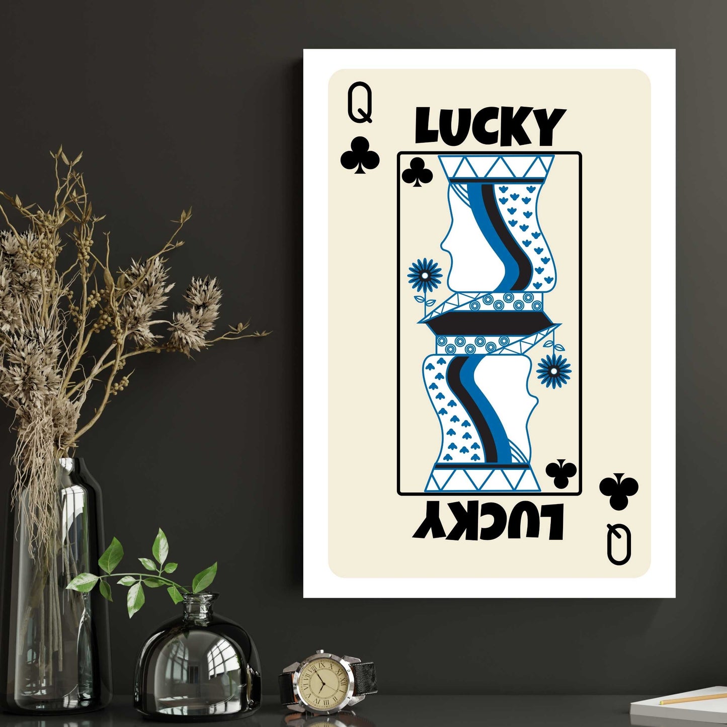 Queen of Clubs Poster #01