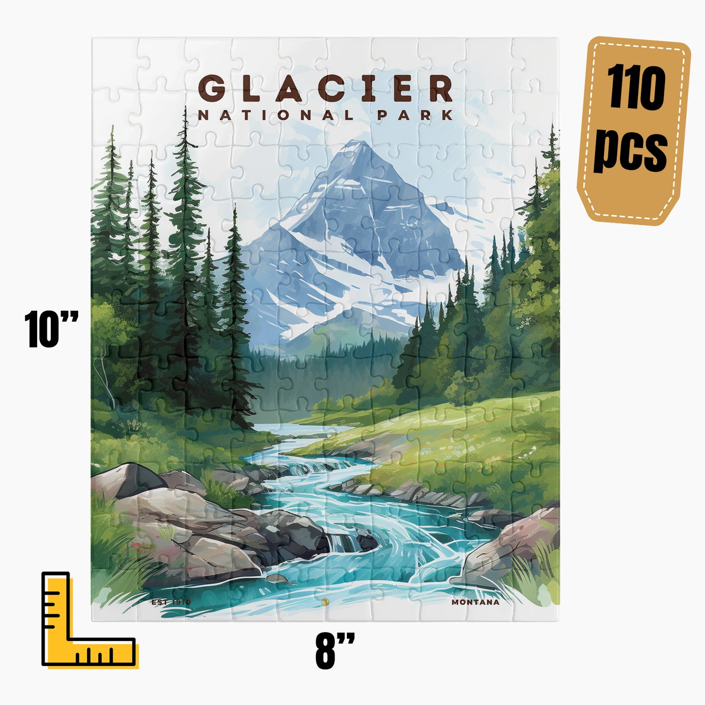 Glacier National Park Puzzle | S08