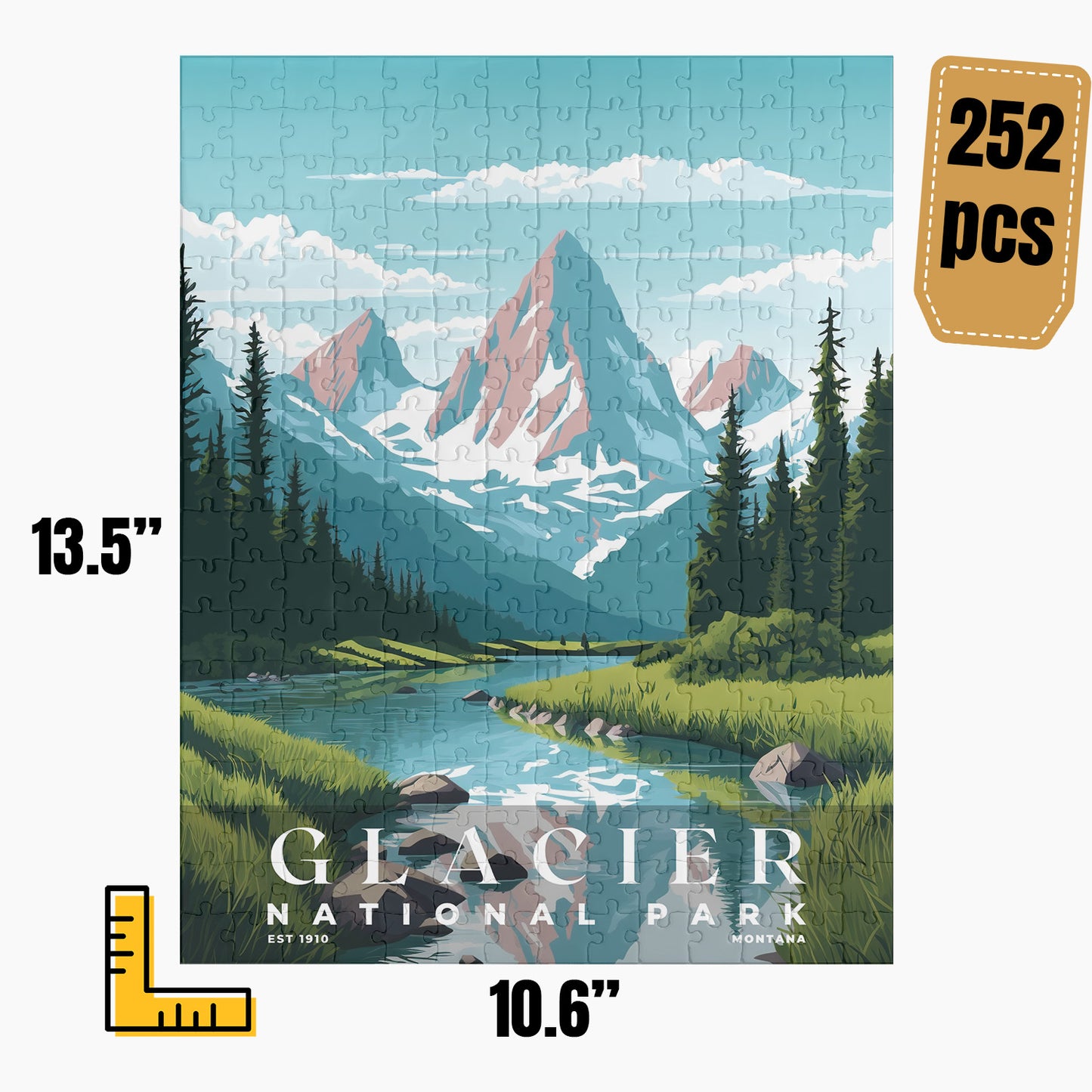 Glacier National Park Puzzle | S03