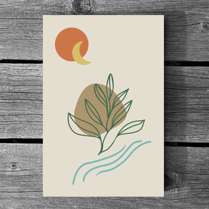 Boho Abstract Poster #13 | S01