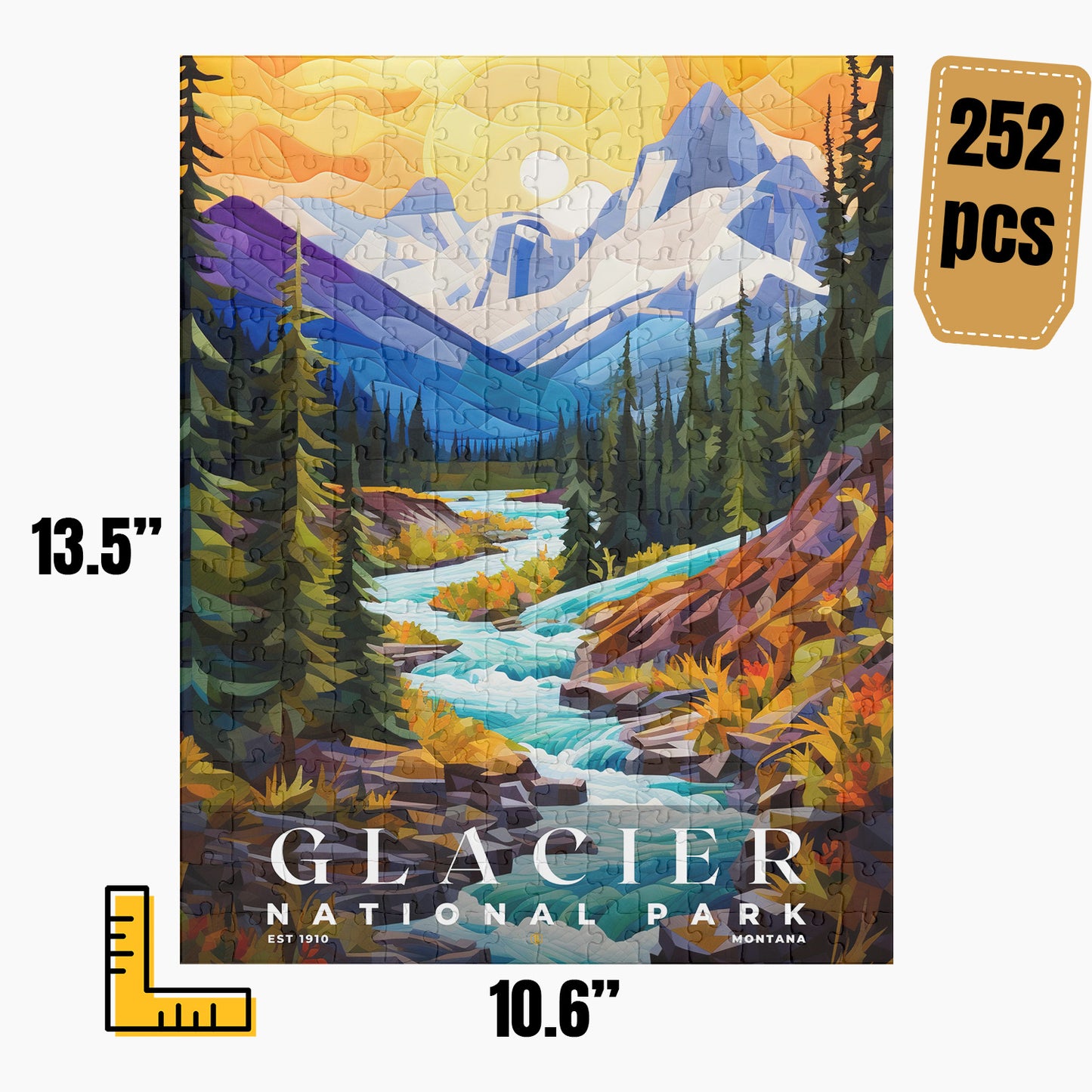 Glacier National Park Puzzle | S09