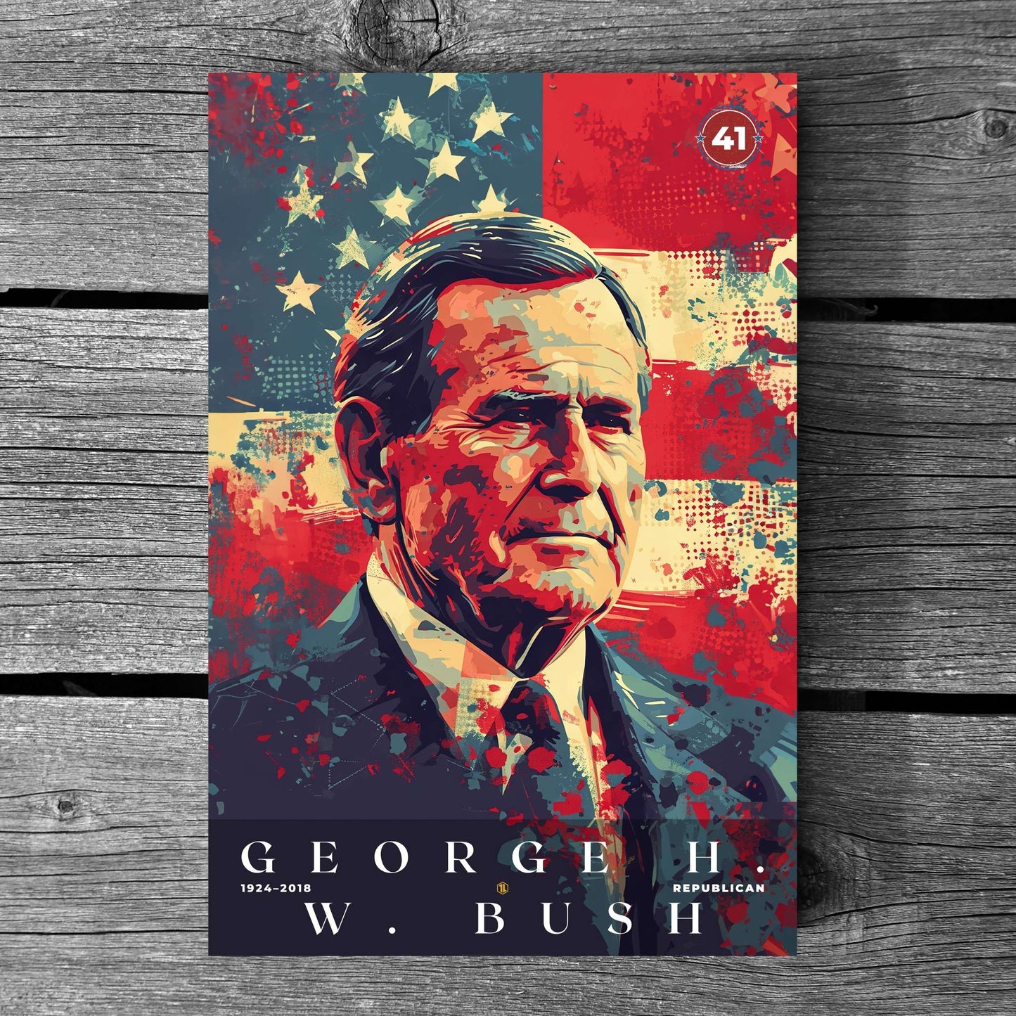 George H W Bush Poster | S05