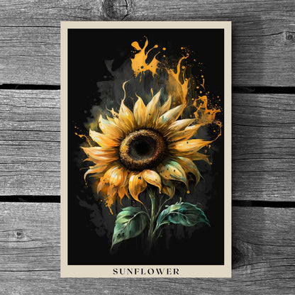 Sunflower Poster | S01