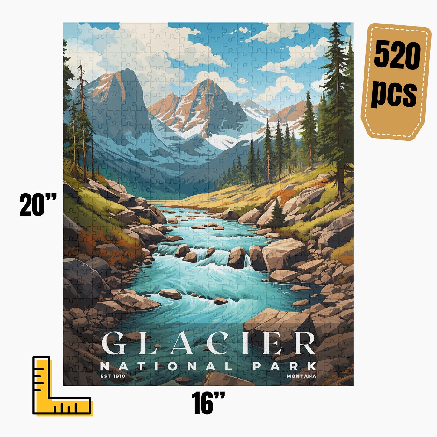 Glacier National Park Puzzle | S07