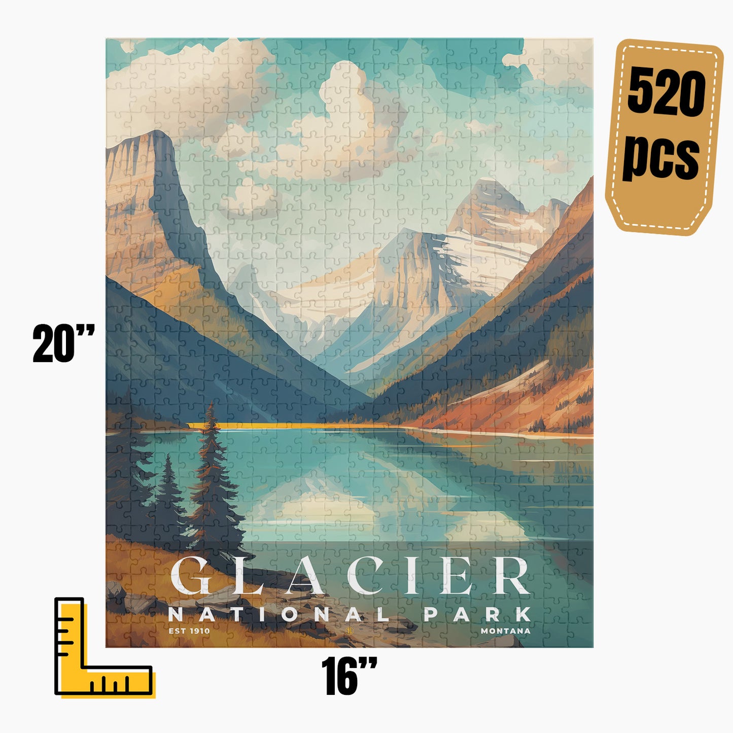 Glacier National Park Puzzle | S06