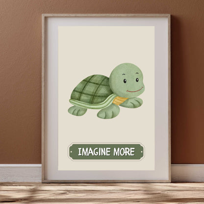 Imagine More Turtle Poster | S01