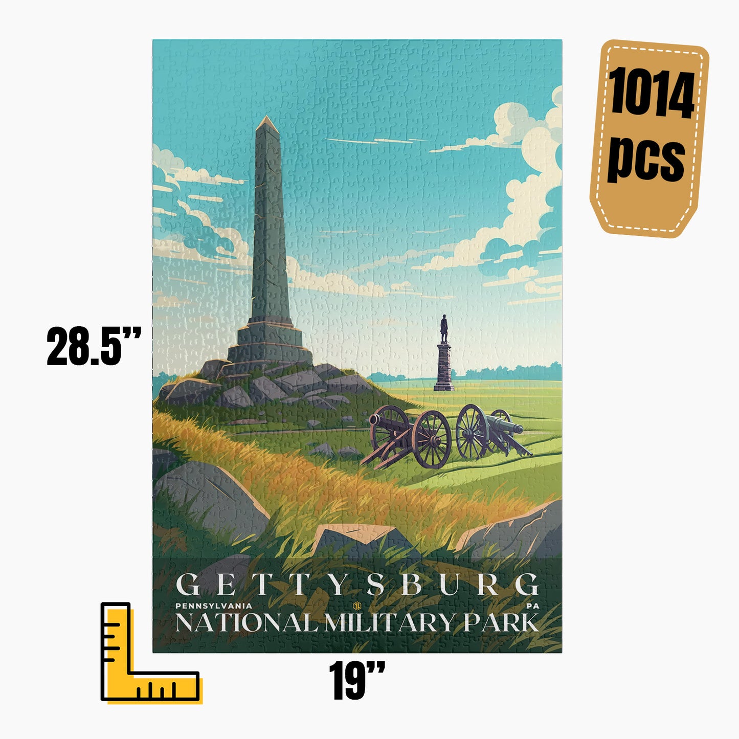 Gettysburg National Military Park Puzzle | US Travel | S01