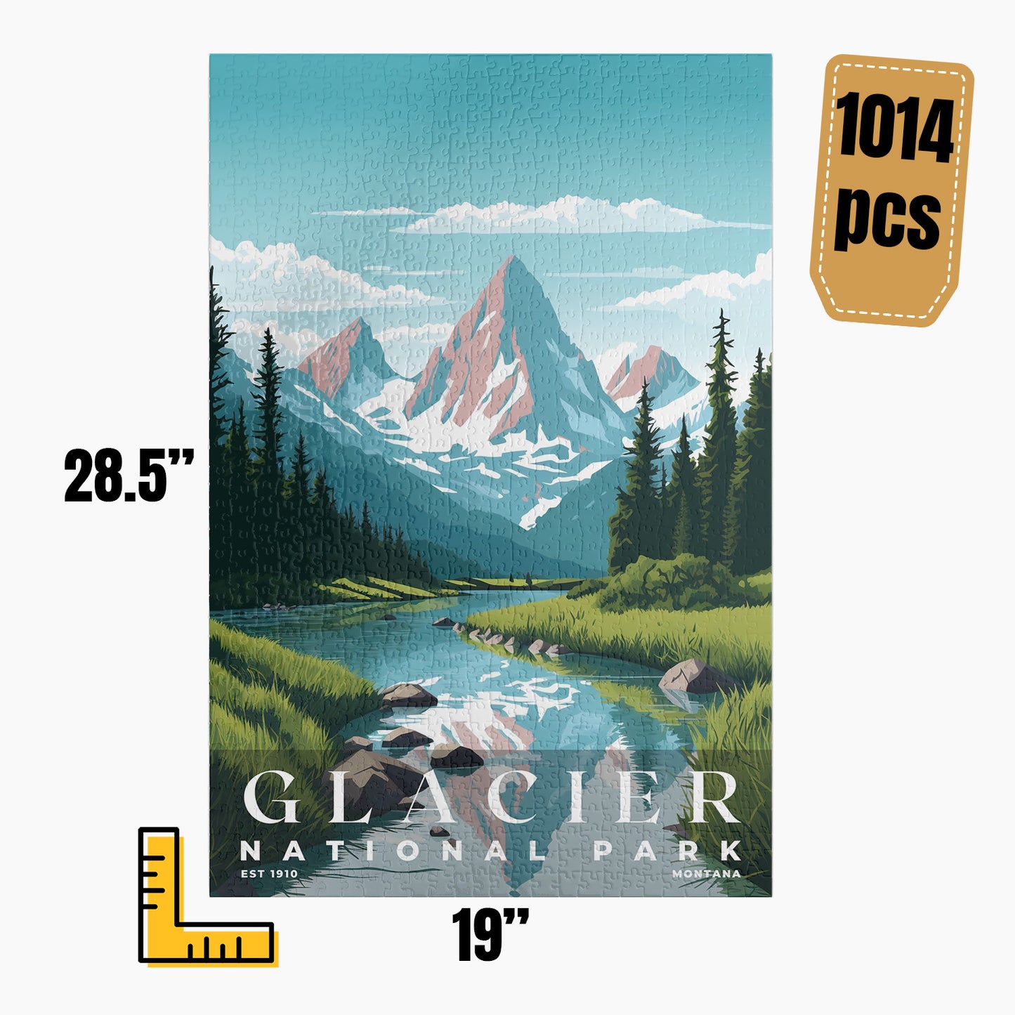 Glacier National Park Puzzle | S03