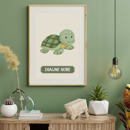 Imagine More Turtle Poster | S01