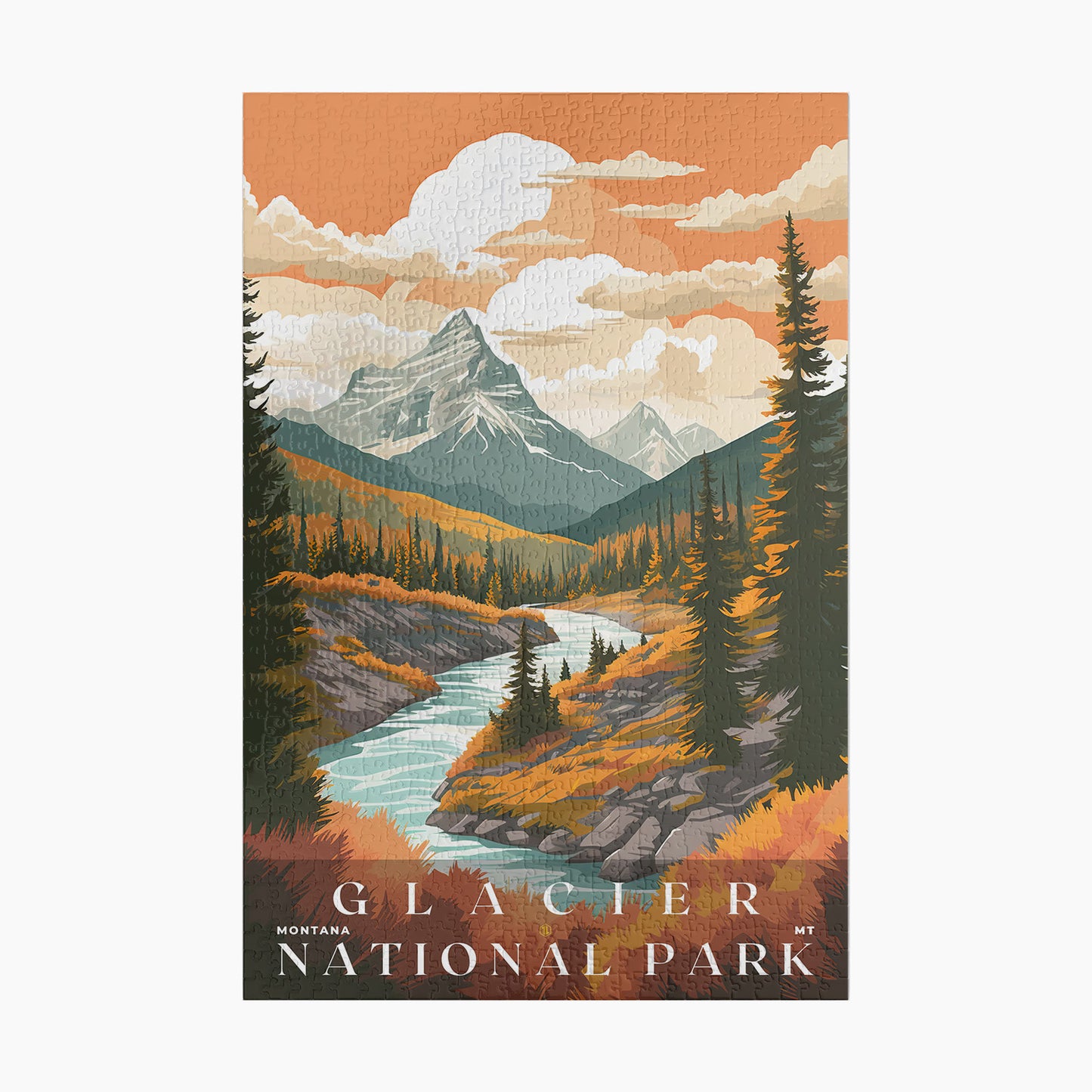 Glacier National Park Puzzle | US Travel | S01