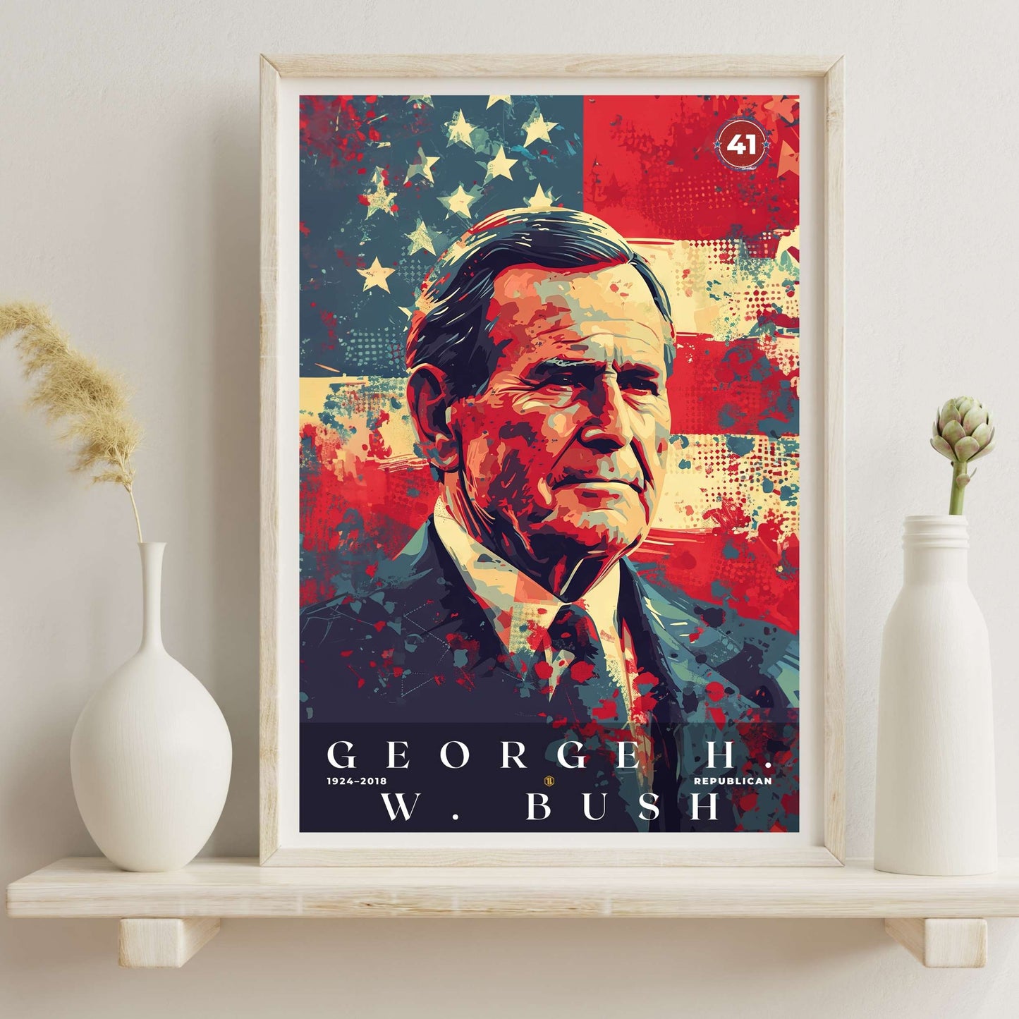 George H W Bush Poster | S05