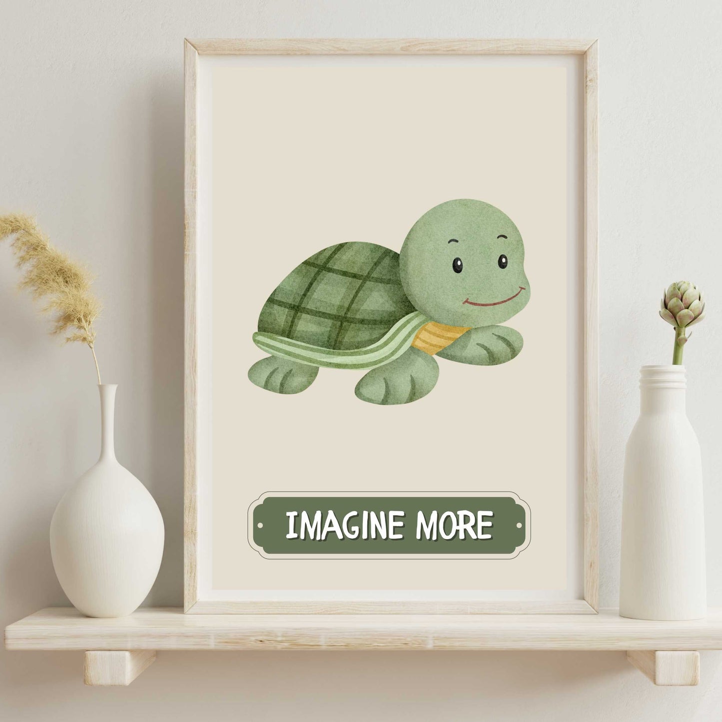 Imagine More Turtle Poster | S01