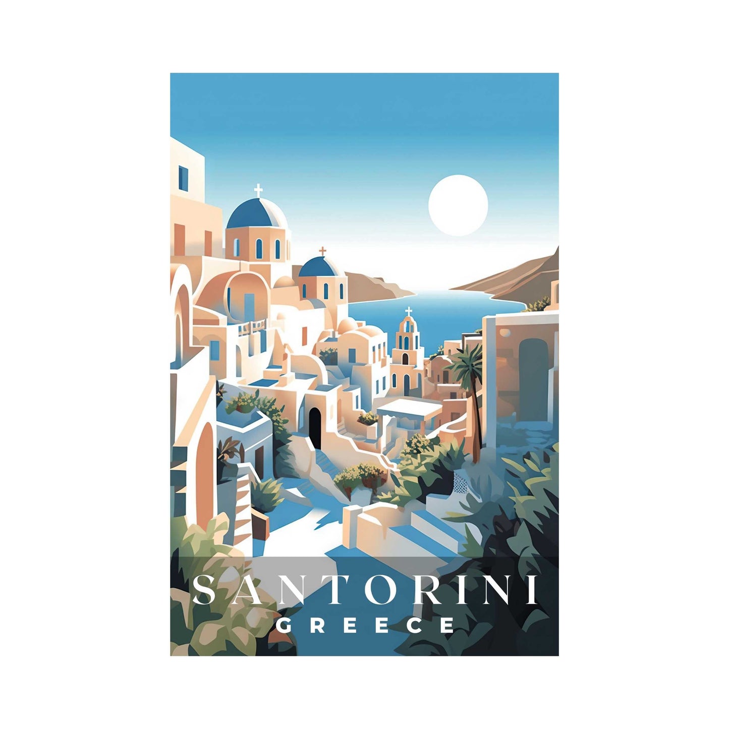 Santorini Poster | S01