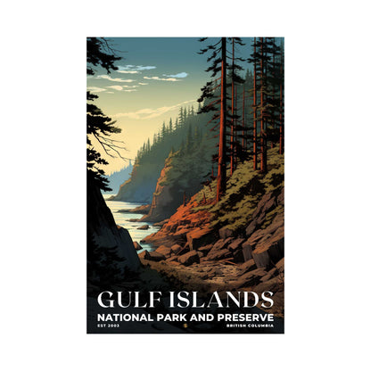 Gulf Islands National Park Reserve Poster | S07