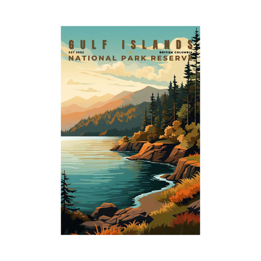 Gulf Islands National Park Reserve Poster | S01