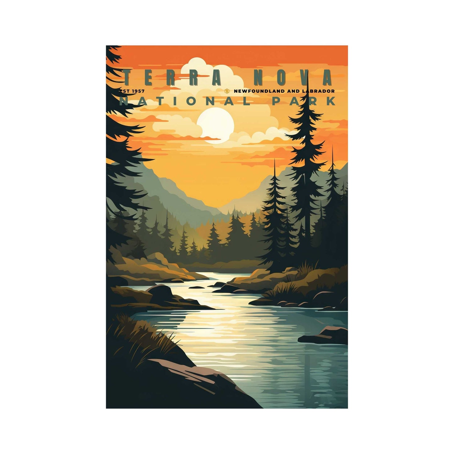 Terra Nova National Park Poster | S01