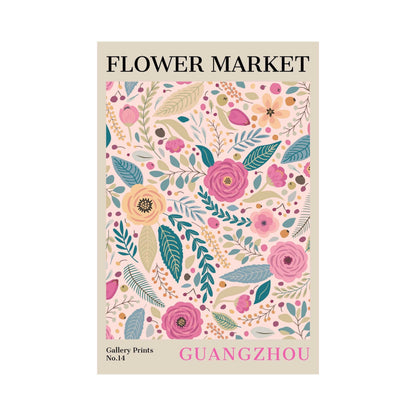 Guangzhou Flower Market Poster | S01