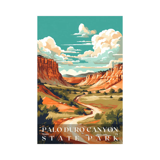 Palo Duro Canyon State Park Poster | US Travel | S01