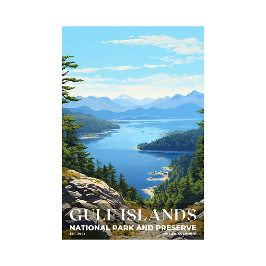 Gulf Islands National Park Reserve Poster | S02
