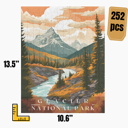 Glacier National Park Puzzle | US Travel | S01