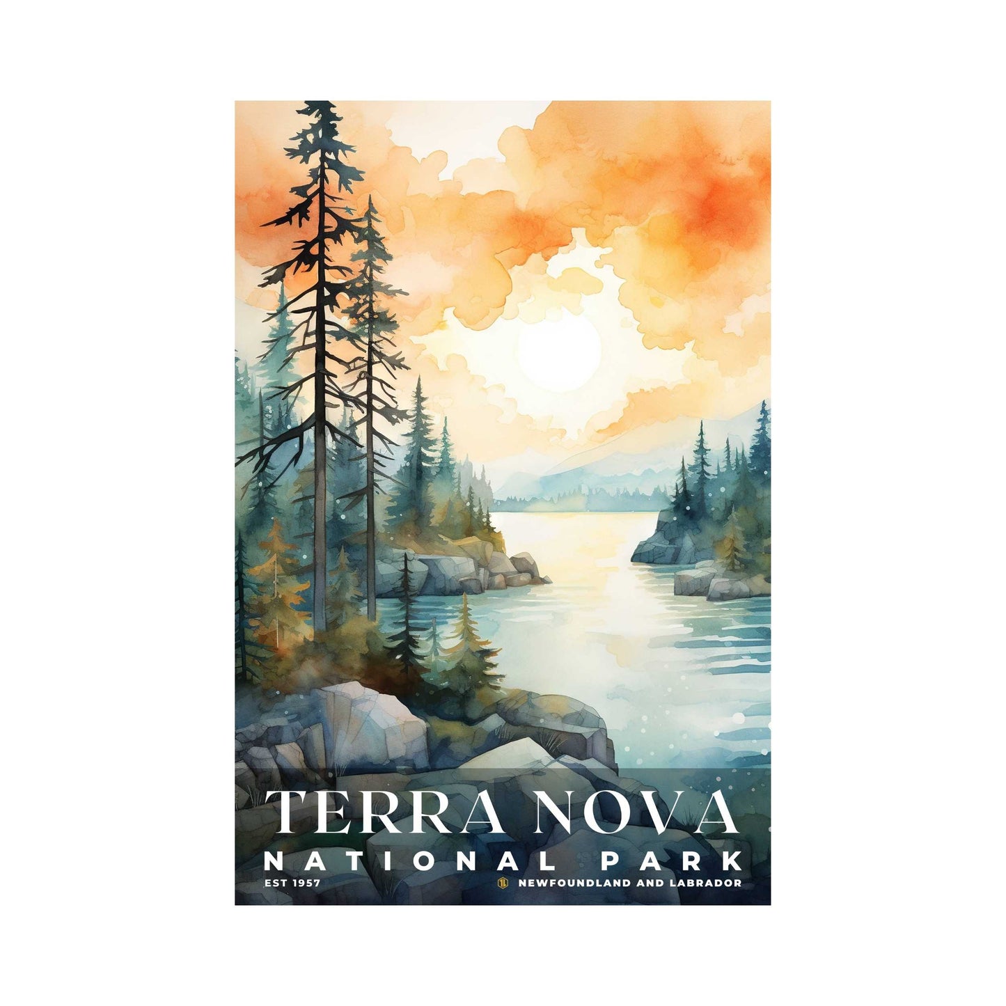 Terra Nova National Park Poster | S08