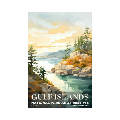 Gulf Islands National Park Reserve Poster | S08