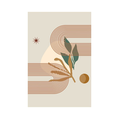 Boho Abstract Poster #14 | S01