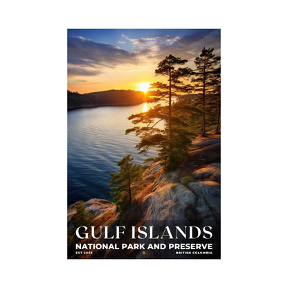 Gulf Islands National Park Reserve Poster | S10