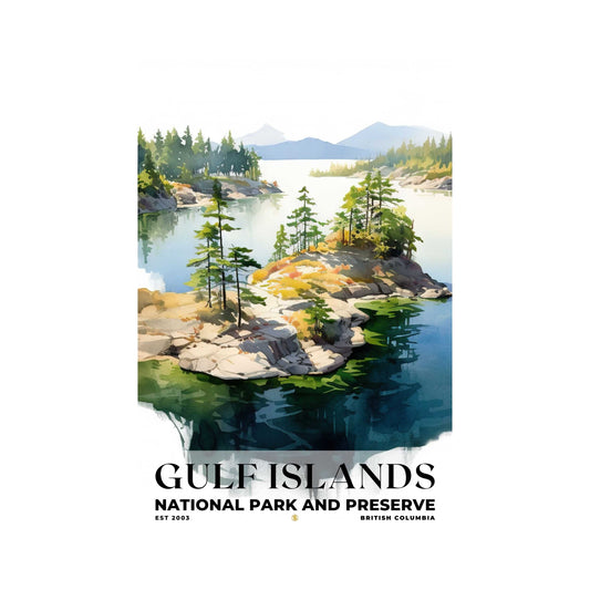 Gulf Islands National Park Reserve Poster | S04