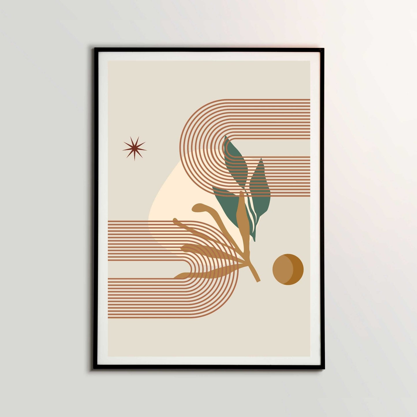 Boho Abstract Poster #14 | S01