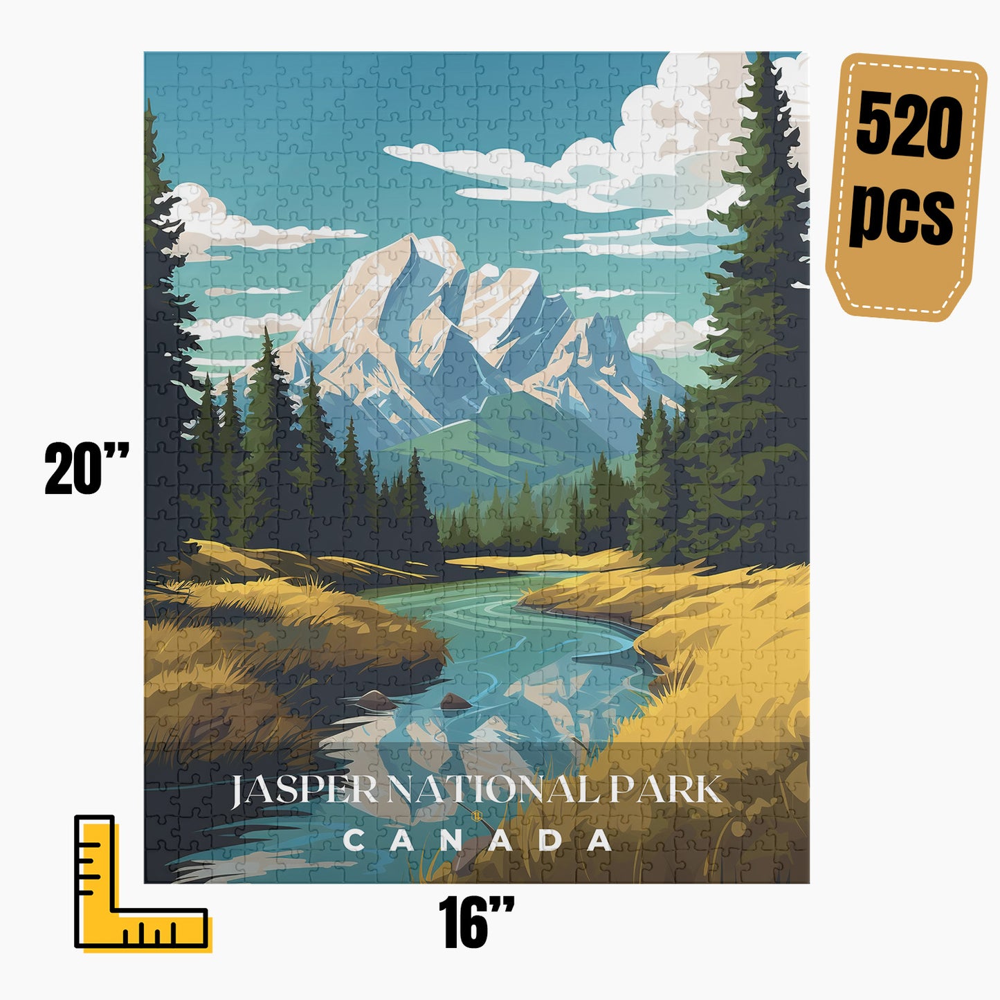 Jasper National Park Puzzle | S01