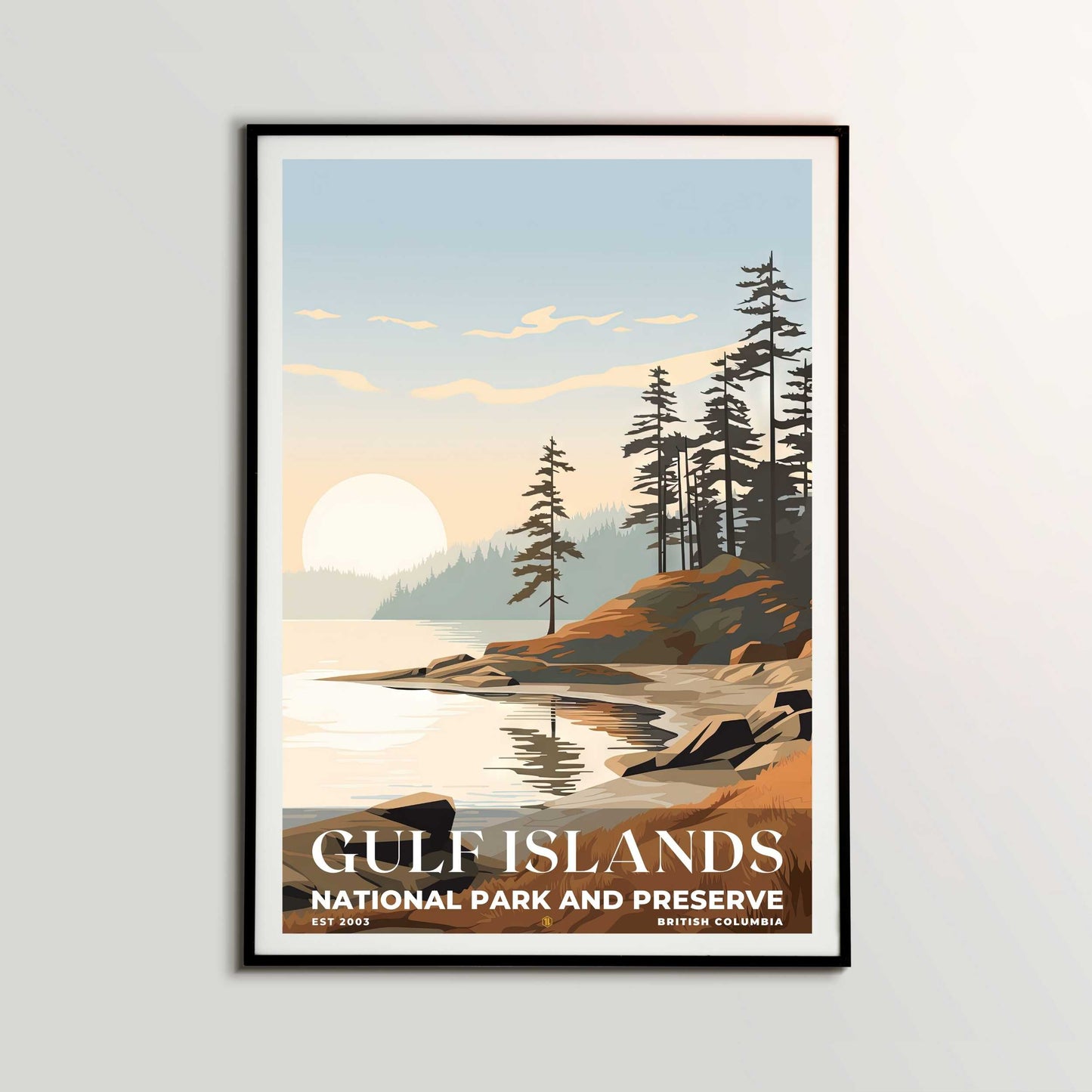 Gulf Islands National Park Reserve Poster | S03
