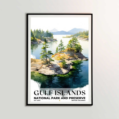 Gulf Islands National Park Reserve Poster | S04