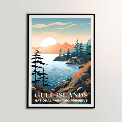 Gulf Islands National Park Reserve Poster | S05