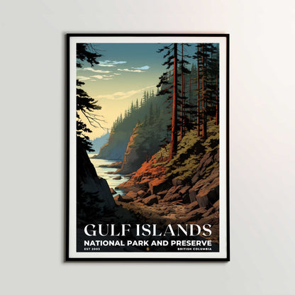 Gulf Islands National Park Reserve Poster | S07