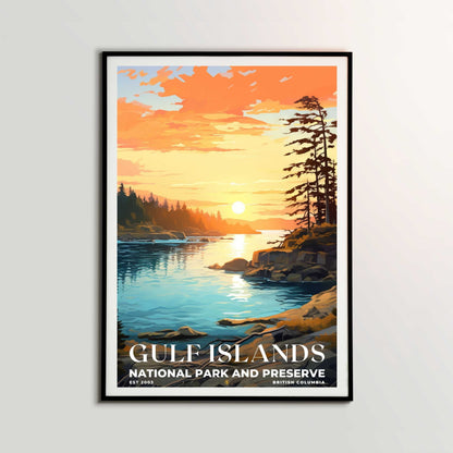 Gulf Islands National Park Reserve Poster | S06