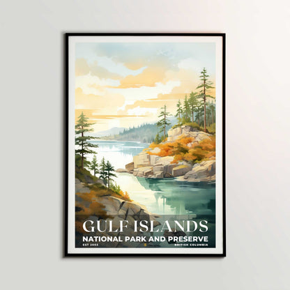 Gulf Islands National Park Reserve Poster | S08