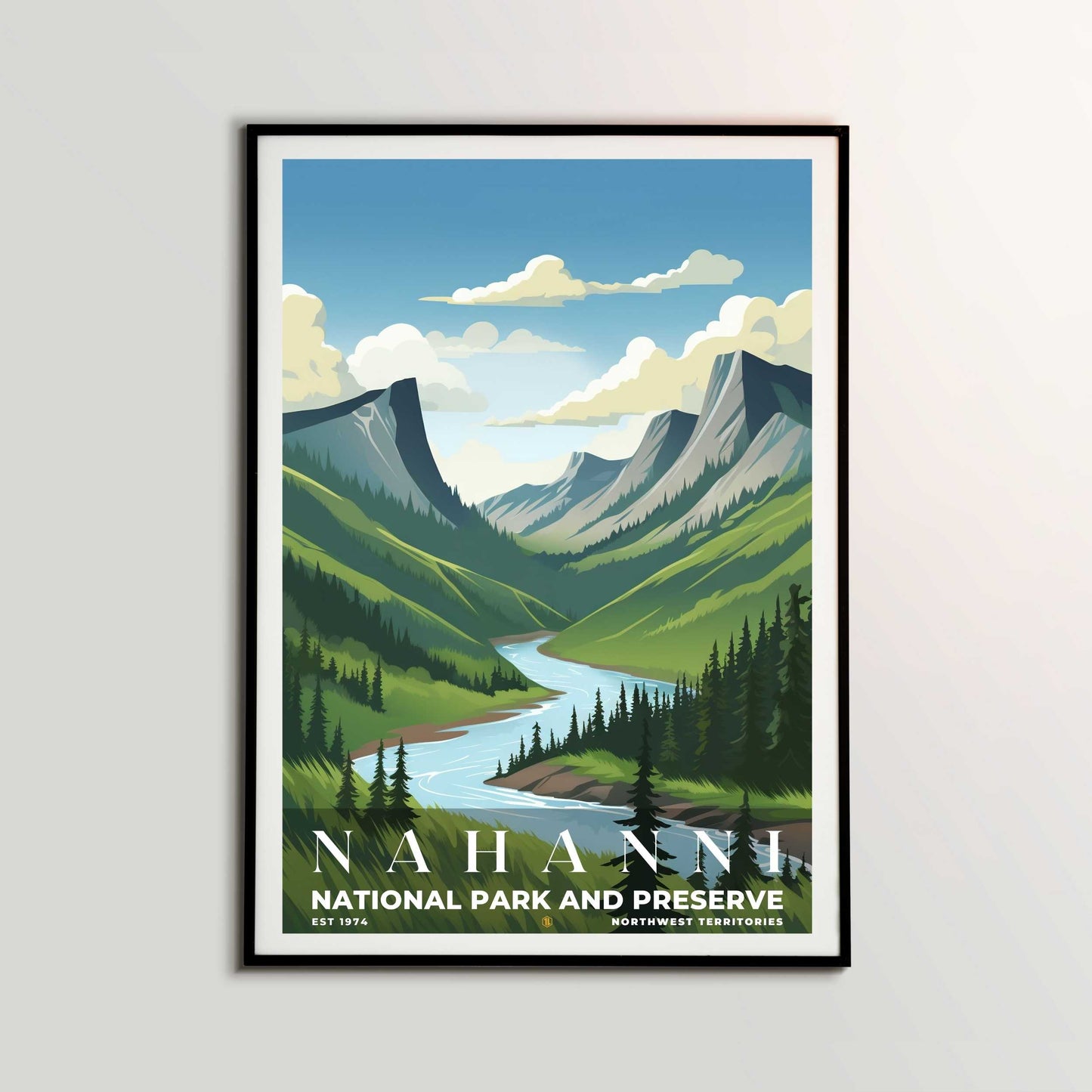 Nahanni National Park Reserve Poster | S03