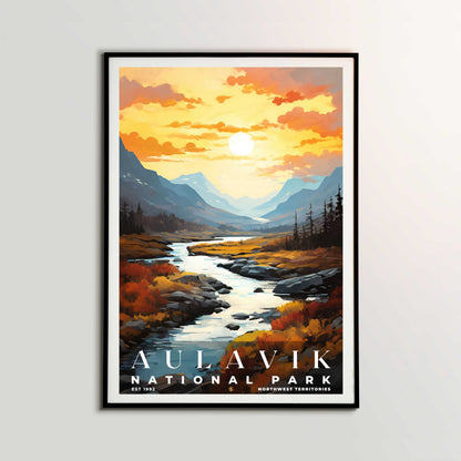 Aulavik National Park Poster | S06