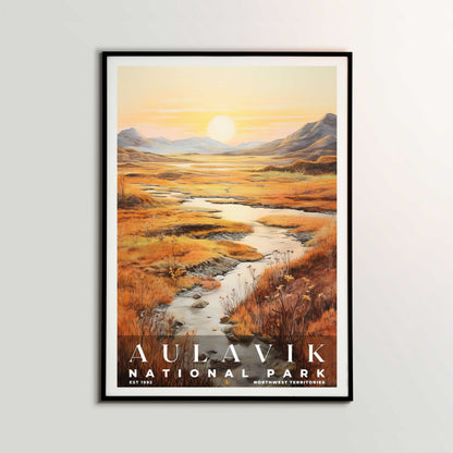 Aulavik National Park Poster | S02
