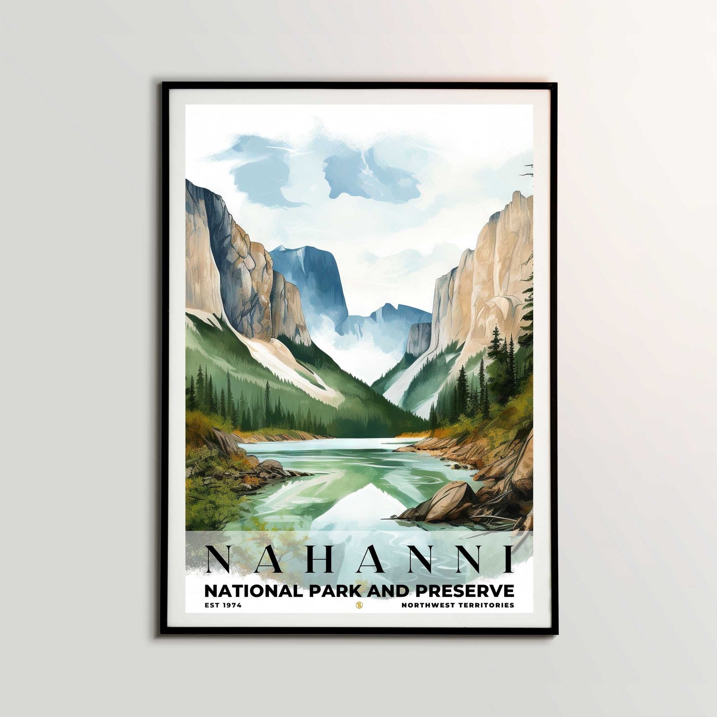 Nahanni National Park Reserve Poster | S04