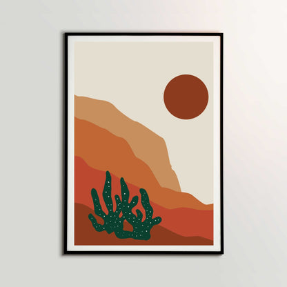 Boho Landscape Poster #02 | S01