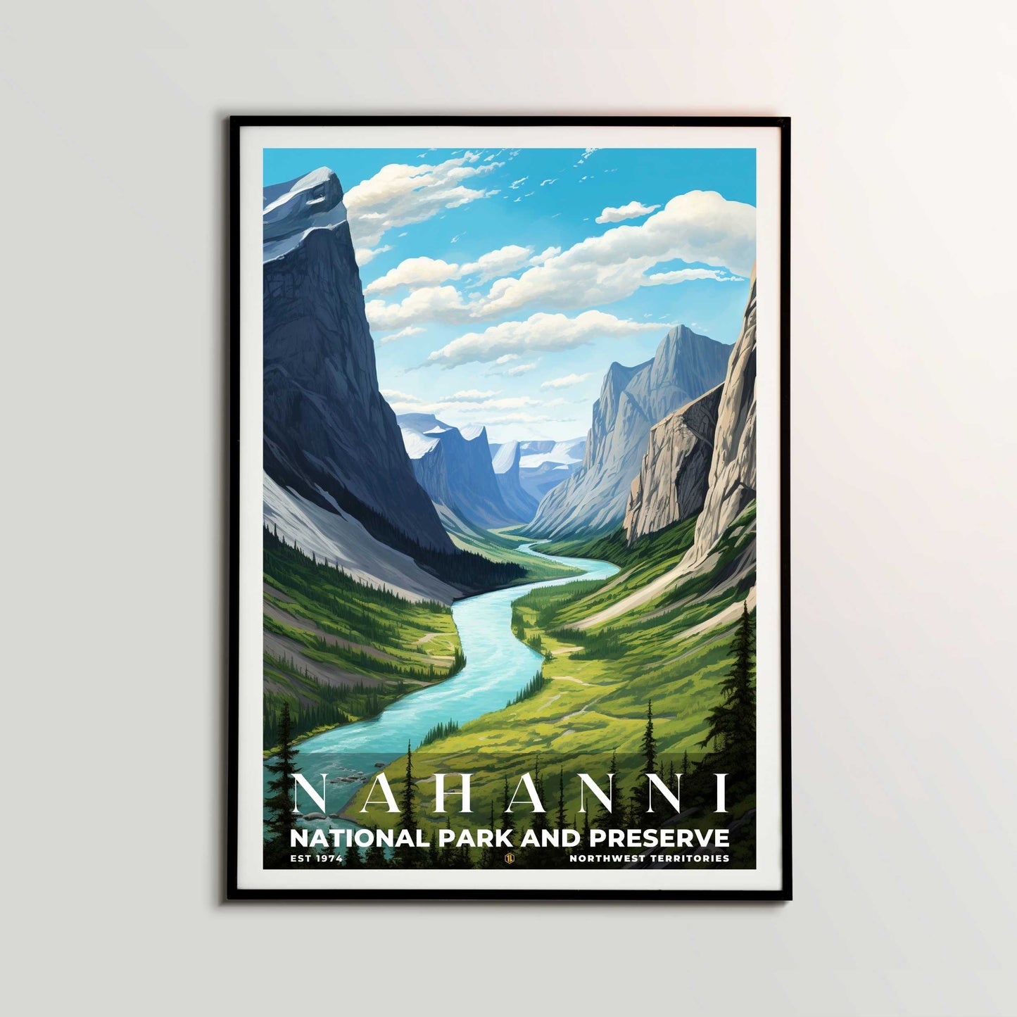 Nahanni National Park Reserve Poster | S02