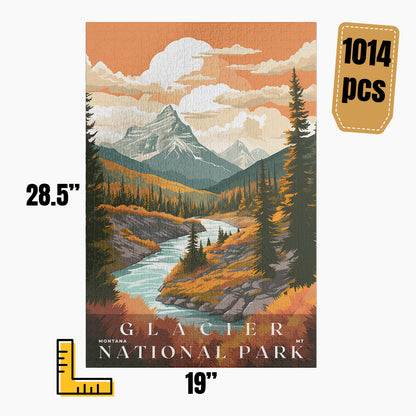 Glacier National Park Puzzle | US Travel | S01