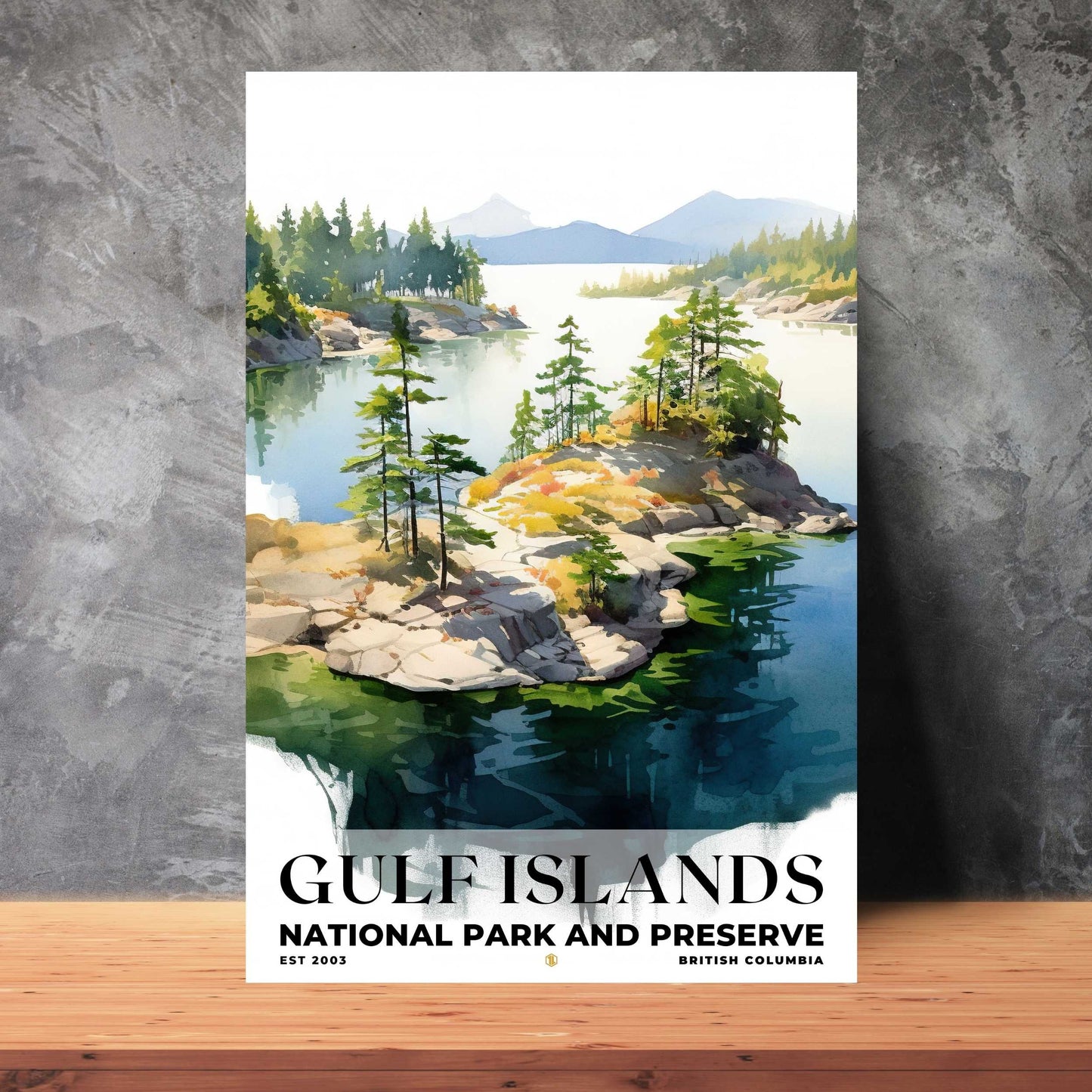 Gulf Islands National Park Reserve Poster | S04